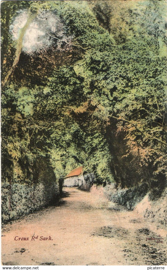 Creux Road, Sark 1904 - Sark
