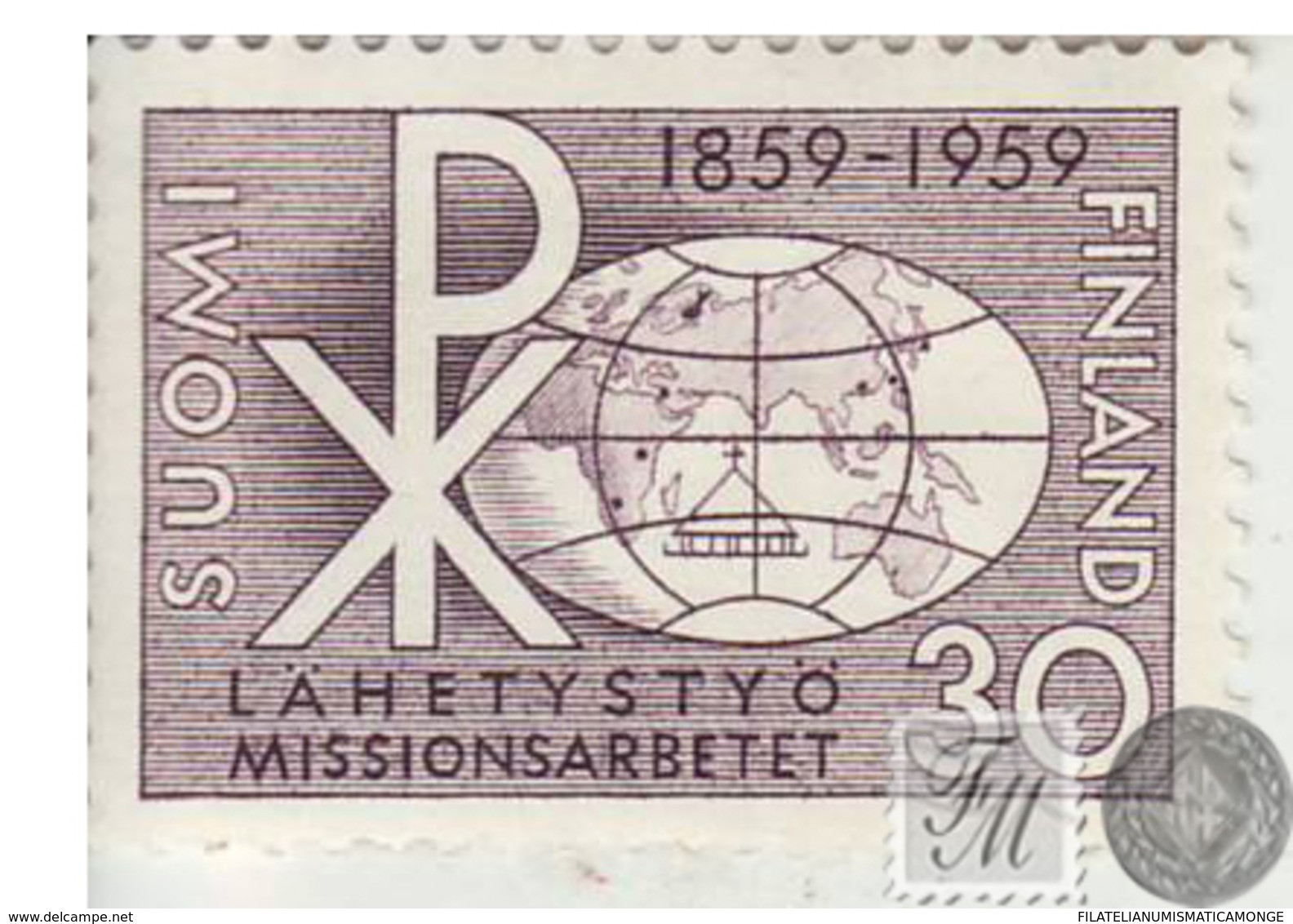 Finlandia 1959  Yvert Tellier  481 Misioneros  */NH - Otros & Sin Clasificación