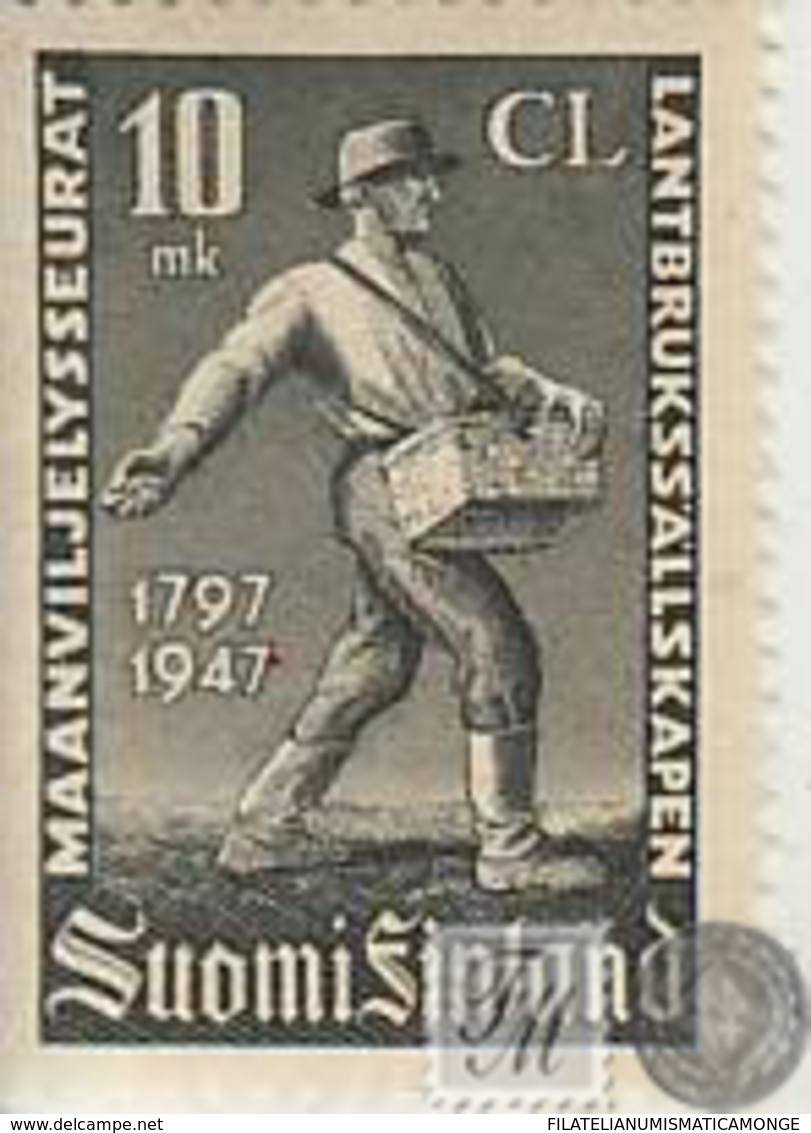 Finlandia 1947  Yvert Tellier  332 Agricultura  ** - Other & Unclassified