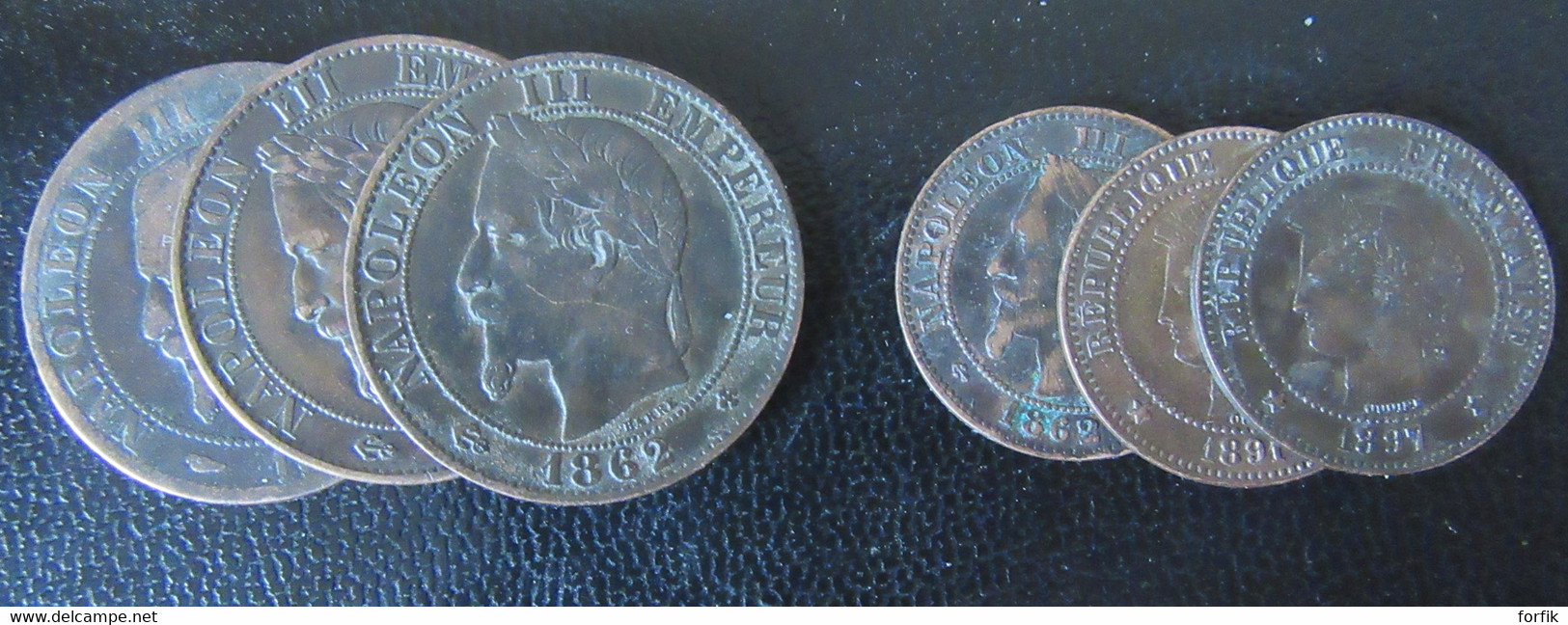 France - Lot De 25 Monnaies Entre 1797 (An 5) Et 1945 Dont 1 Franc Semeuse 1916 En Argent Et 20 Cts 1945 En Zinc - Collezioni