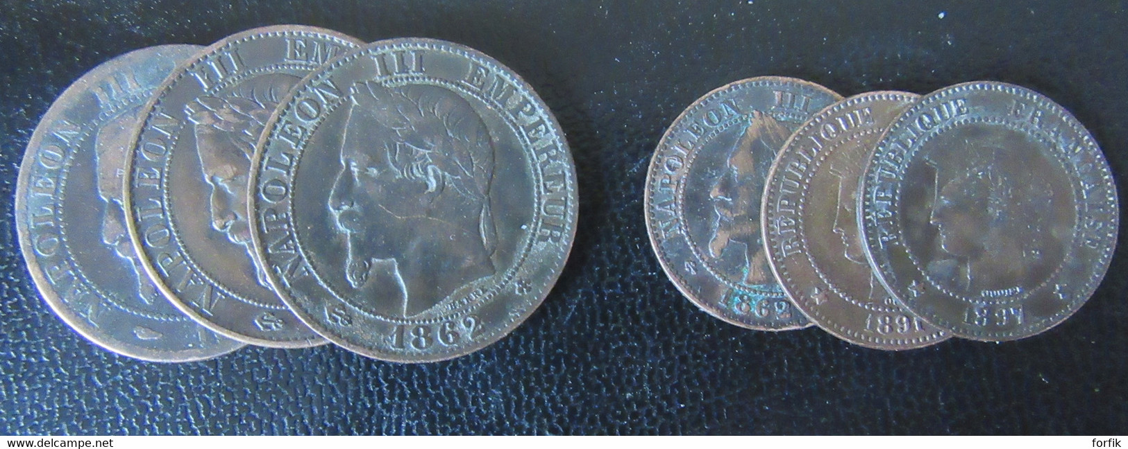 France - Lot De 25 Monnaies Entre 1797 (An 5) Et 1945 Dont 1 Franc Semeuse 1916 En Argent Et 20 Cts 1945 En Zinc - Sammlungen