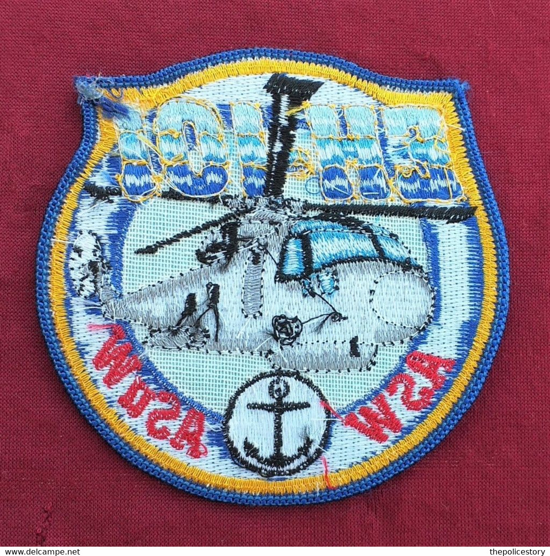 Patch Originale M.M. Agusta EH-101 ASW - ASuW Originale Mai Cucito - Armée De L'air