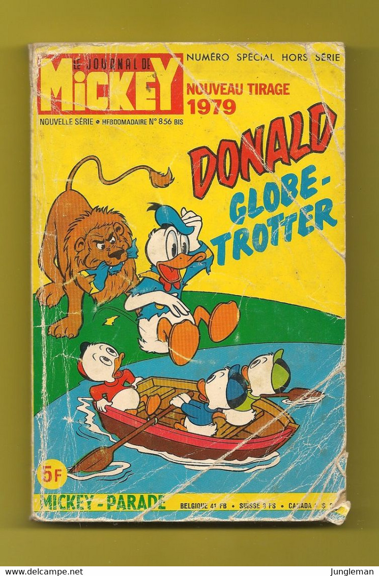 Mickey Parade N°856 Bis - Numéro Spécial Hors Série - Nouvelle Série - Nouveau Tirage - Edité Par Edi-Monde - Janv 1979 - Mickey Parade