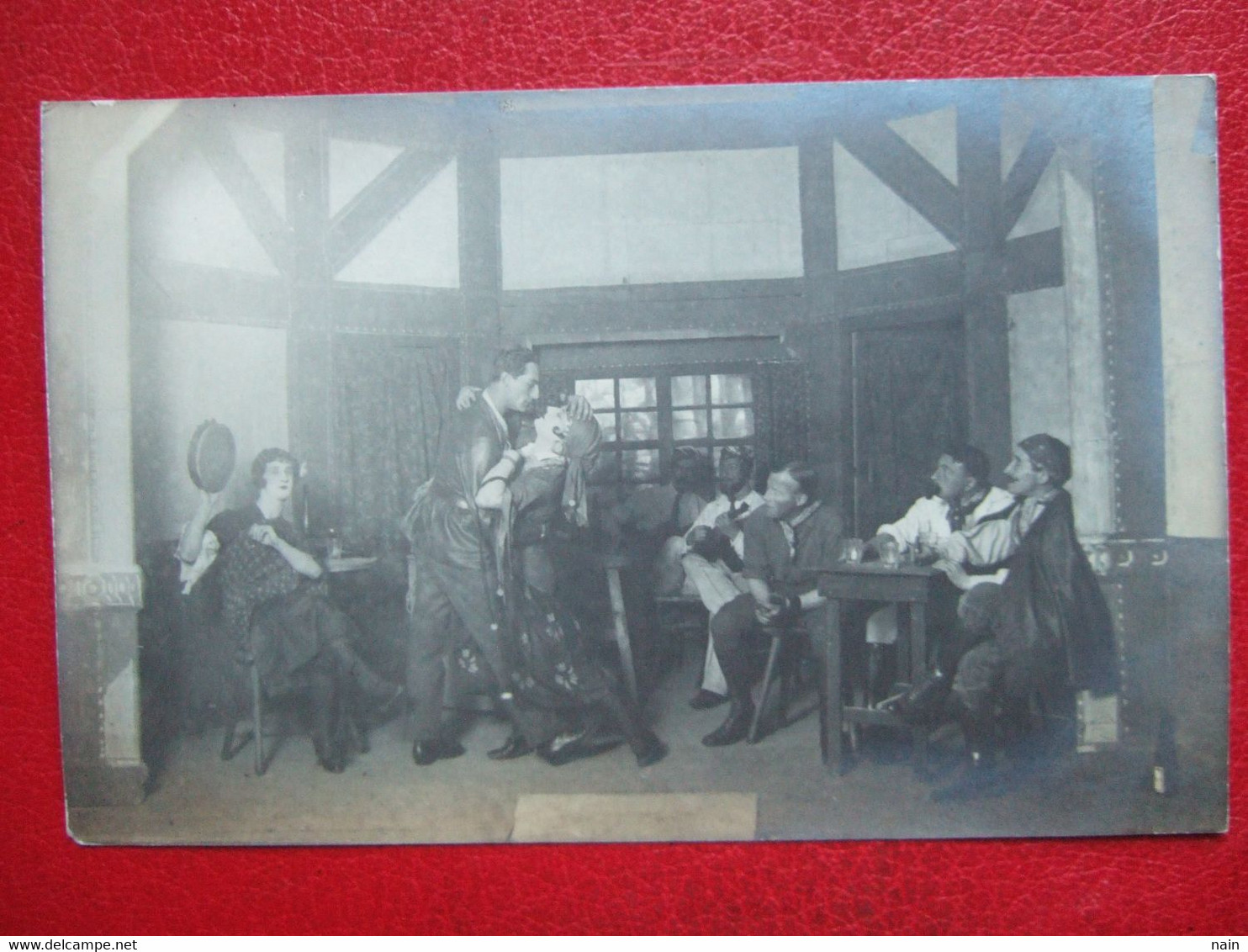 ALLEMAGNE - GUETERSLOH - GÛTERSLOH - CARTE PHOTO - CAMP PRISONNIERS OFFIZIER GEFANGENEN  LAGER - THEATRE .. - Guetersloh