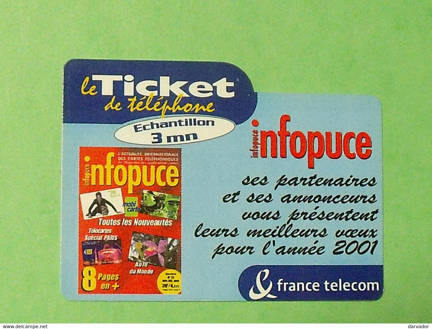 TLS / Tickets : G59 Infopuce (neuve Non Gratté )    TTB - FT