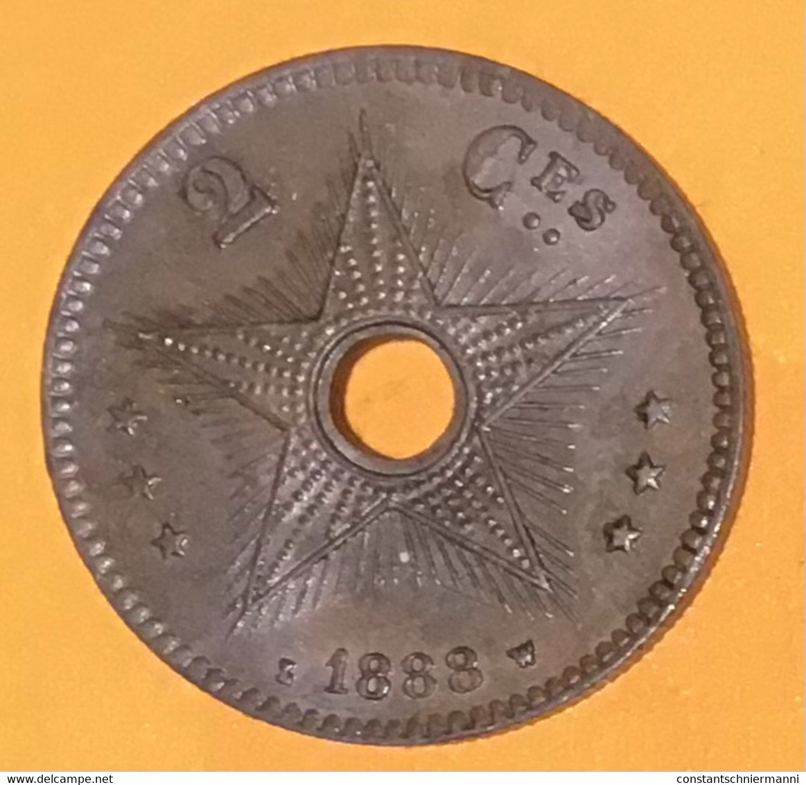 Belgisch Congo 1888 - 2 Centimes