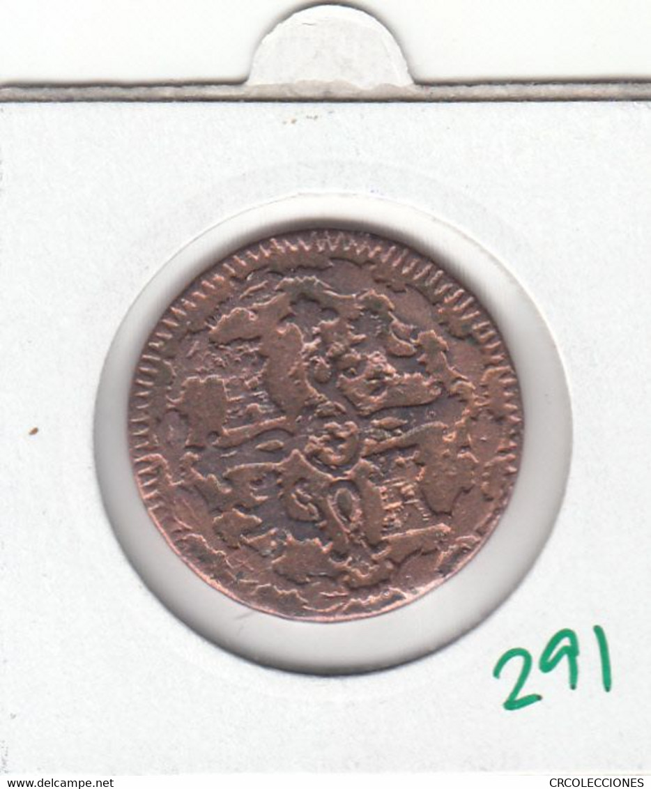 CRE0291 MONEDA ESPAÑA FERNANDO VII 1817 8 MARAVEDIES COBRE JUBIA 12 - Monnaies Provinciales