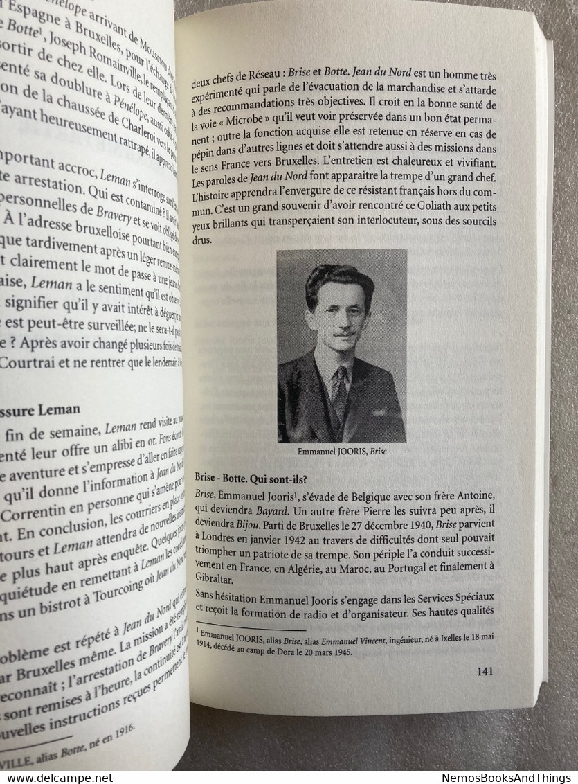 Adrien FACHE - Alias Marc Leman - Services De Renseignements Militaires Belges 1940-1945 - MOUSCRON - Dédicace - WO 2 - Weltkrieg 1939-45