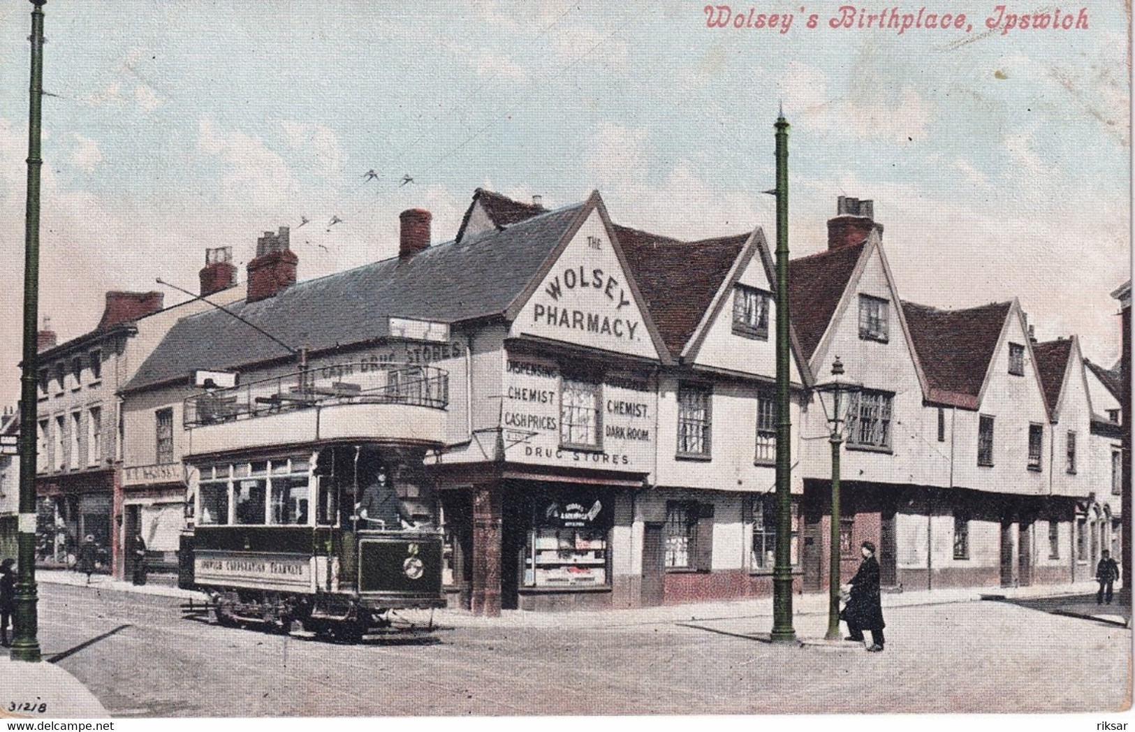 ANGLETERRE(IPSWICH) TRAMWAY - Ipswich