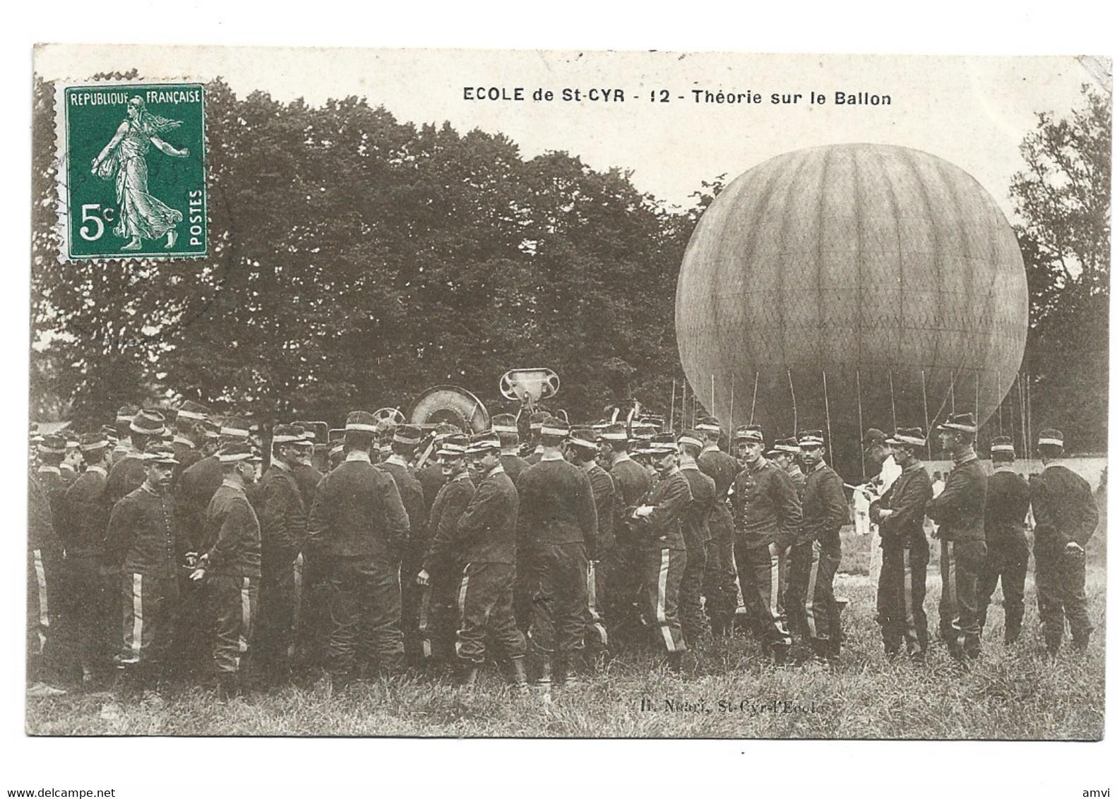 (4617)  Saint Cyr Theorie Sur Le Ballon - St. Cyr L'Ecole