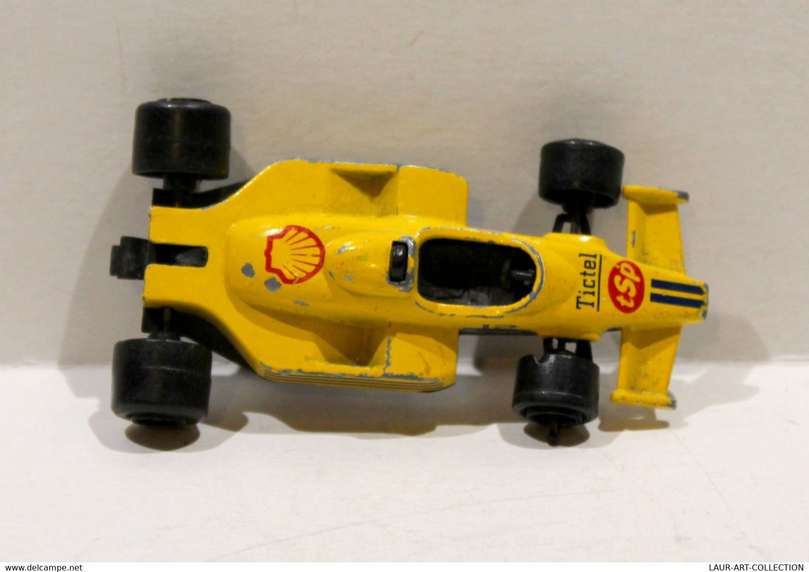 MAJORETTE - F1 RACING N°238 TICTEL - ECH 1/55  ANCIENNE MINIATURE VOITURE COURSE     (031221.28)