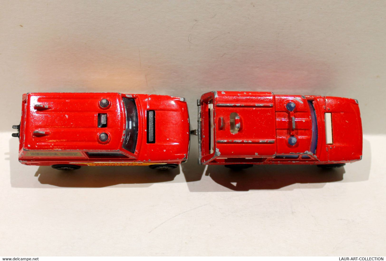 MAJORETTE - LOT 2 RANGE ROVER N°246 - RESCUE UNIT - ECH 1/60 ANCIENNE MINIATURE        (031221.35)