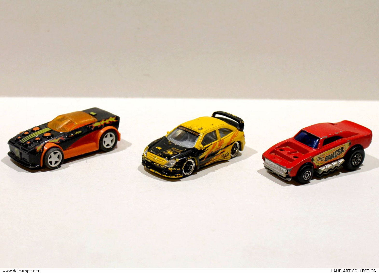 LOT DE 3: MAJORETTE FICTION REF510 / MATCHBOX N°26 BIG BANGER / NOREV GTI TUNERS        (031221.37) - Majorette