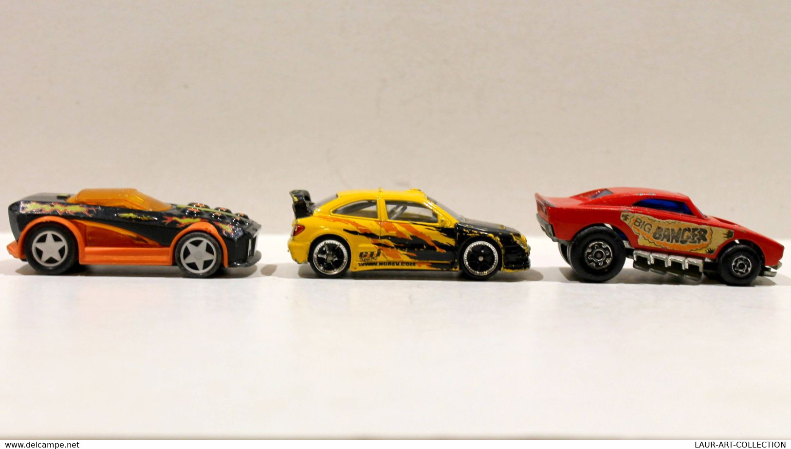 LOT DE 3: MAJORETTE FICTION REF510 / MATCHBOX N°26 BIG BANGER / NOREV GTI TUNERS        (031221.37) - Majorette