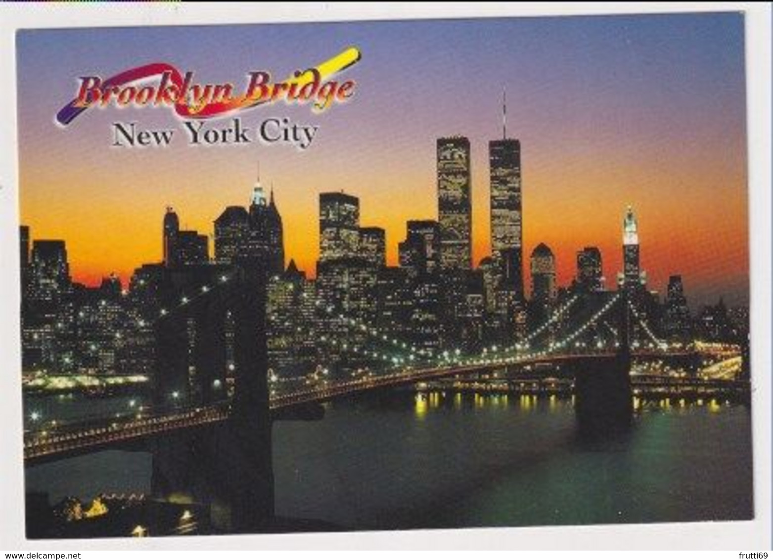 AK 019358 USA - New York City - Brooklyn Bridge - Brücken Und Tunnel
