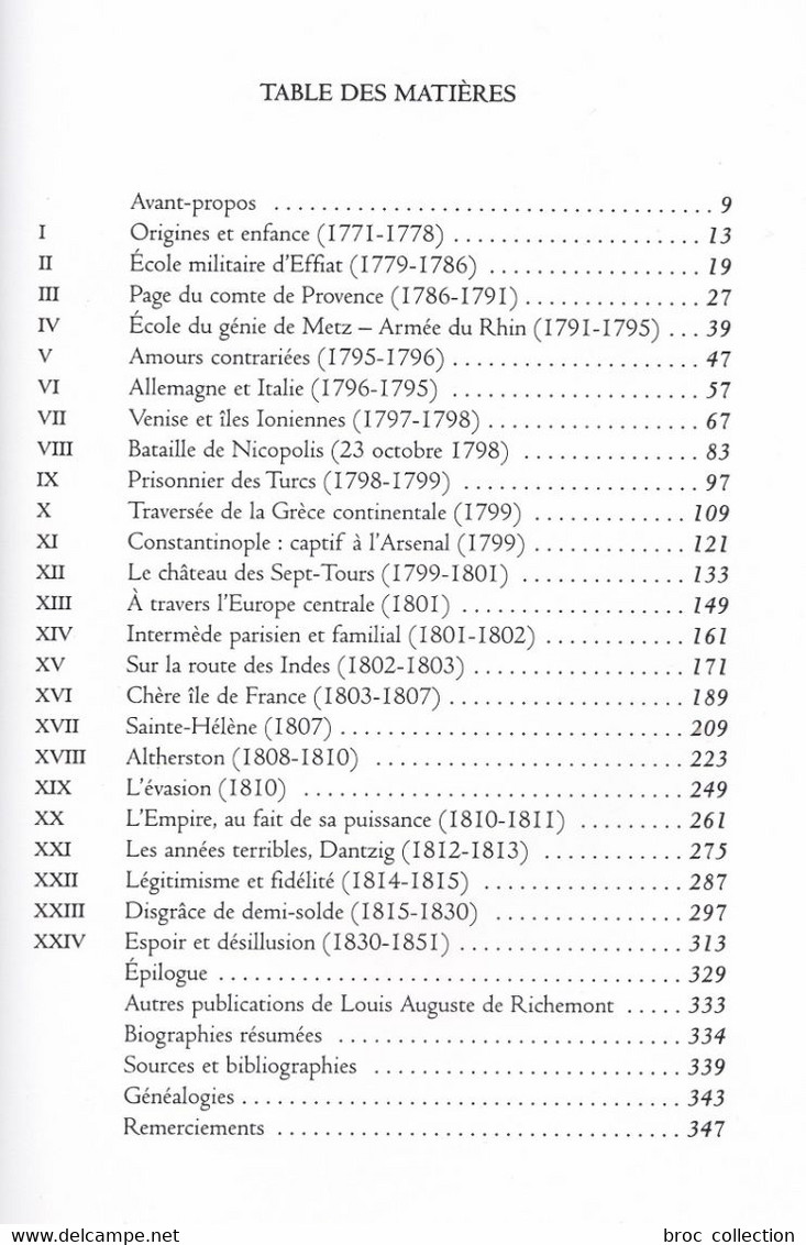 Louis Auguste Camus De Richemont, Général Et Baron D'Empire Montmarault 1771 - Charrin 1853, Dr Georges Rigondet , Envoi - Bourbonnais