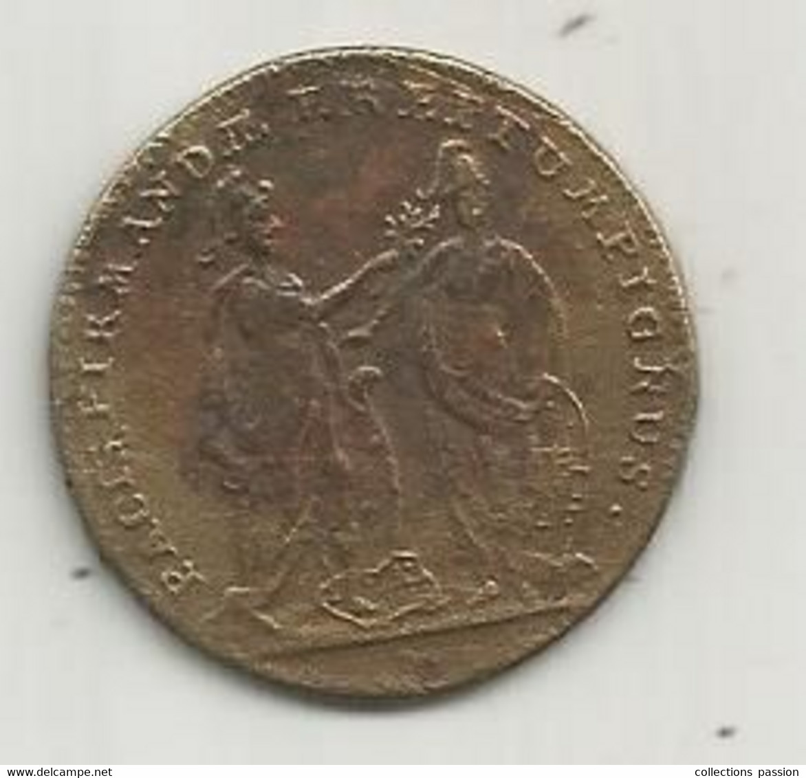 Jeton Royal, LOUIS XV, FONTARABIE, 2 Scans - Monarquía / Nobleza