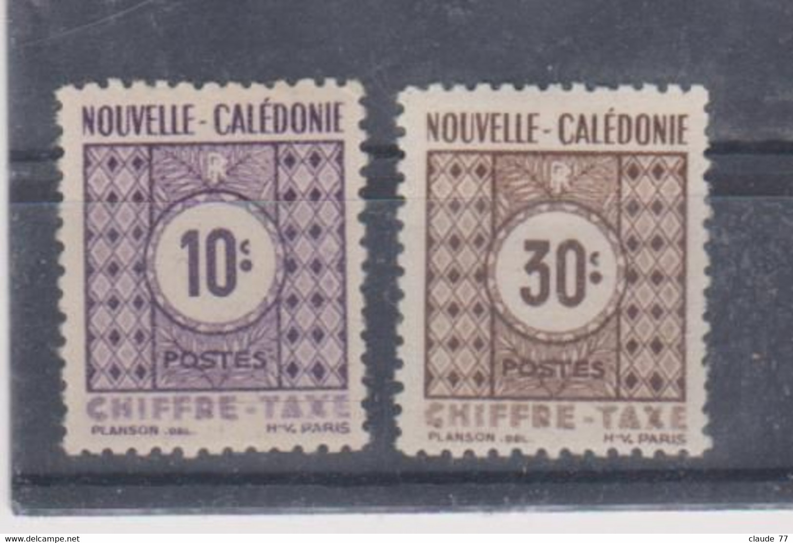 Nouvelle Calédonie : 1948 : Taxe 39/40 ** - Timbres-taxe