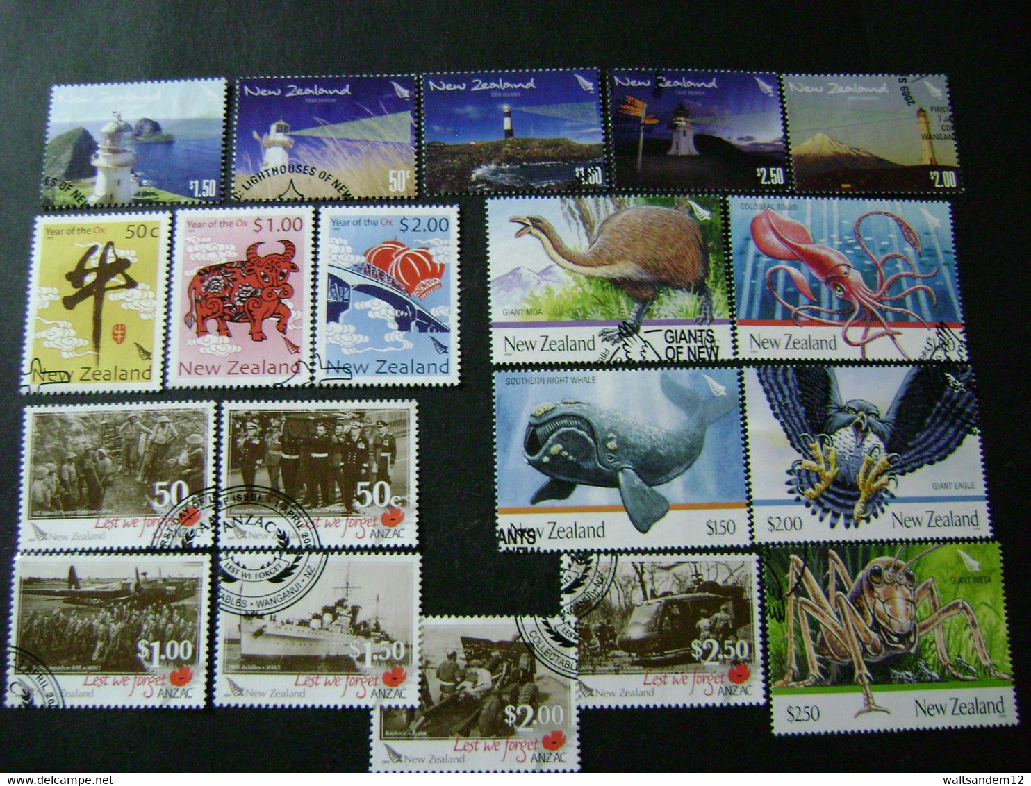 New Zealand 2009 Commemorative/special Issues Complete* (between SG 3107 & 3185 - See Description) [4 Images] - Used - Gebraucht