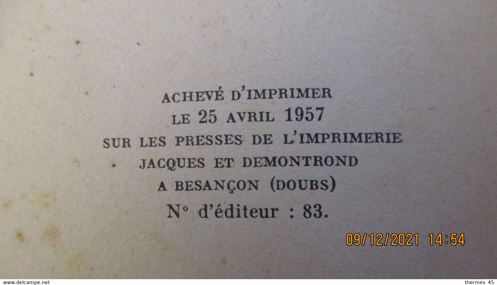 GOUVERNEUR D'OUTRE-MER / Armand ANNET (envoi) / 1957 Coll. " Mon Métier "/ Ed. du Conquistador.
