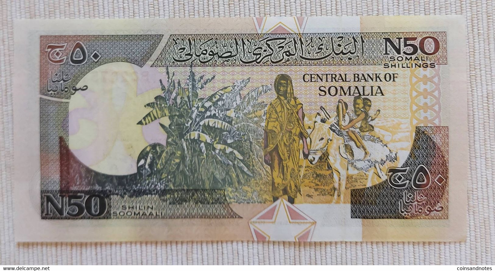 Somalia 1990 - 50N-Shilin - P# R2 - UNC - Somalie