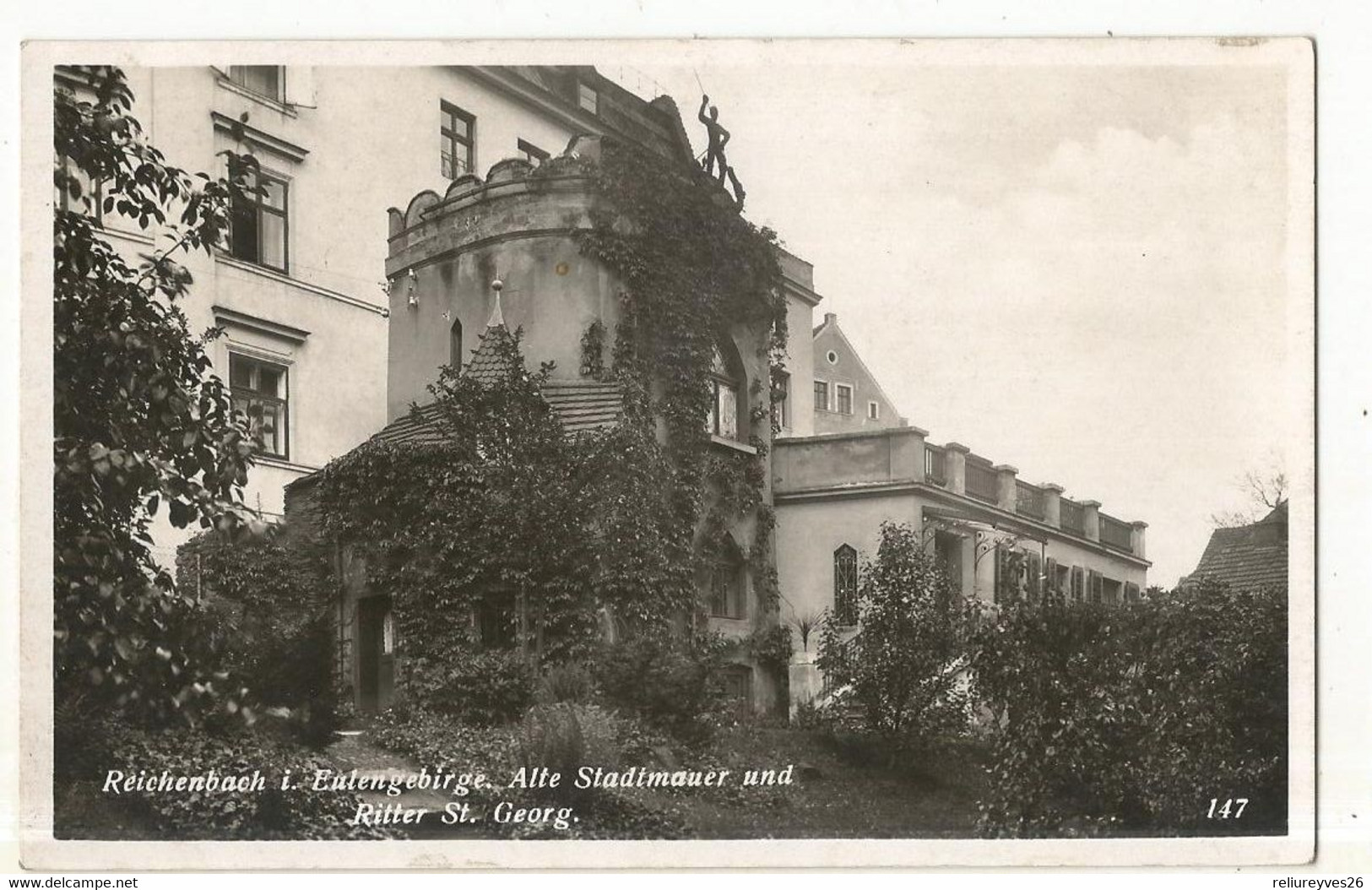 CPA ,Allemagne , N°147, Reichenbach I . Eutengebirge , .....,Ed. Geyer - Reichenbach I. Vogtl.