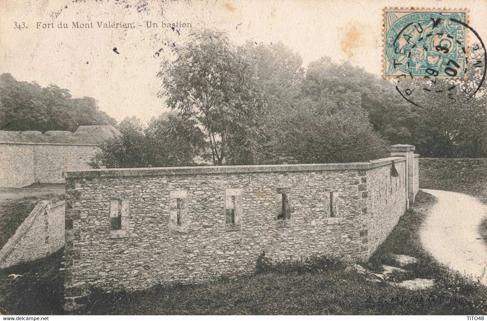 FRANCE-92 HAUT De SEINE - MONT VALÉRIEN - Un Bastien - Fort Militaire - Mont Valerien