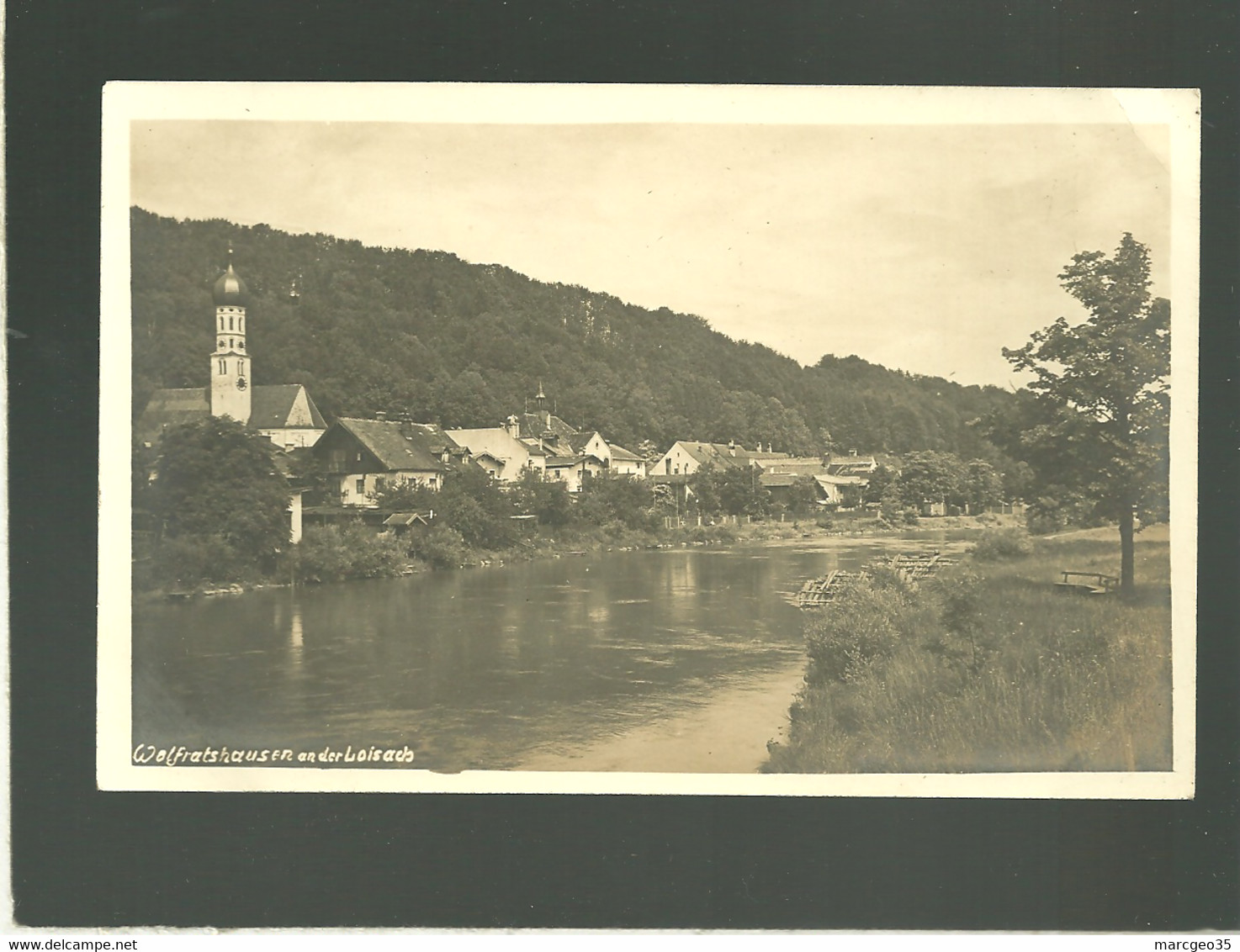 Wolfratshausen An Der Loisach édit. Anni Und Georg Wolf Carte Photo éditée - Wolfratshausen