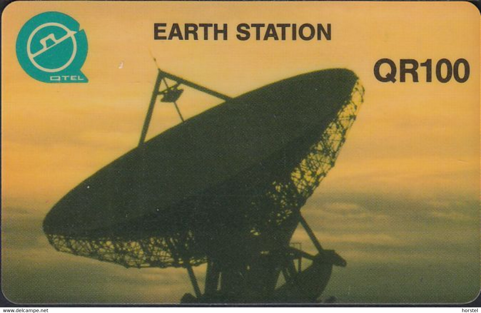 Qatar - QTR31  Autelca - Magnetic - Earth Station - Definitive Issue - Qatar