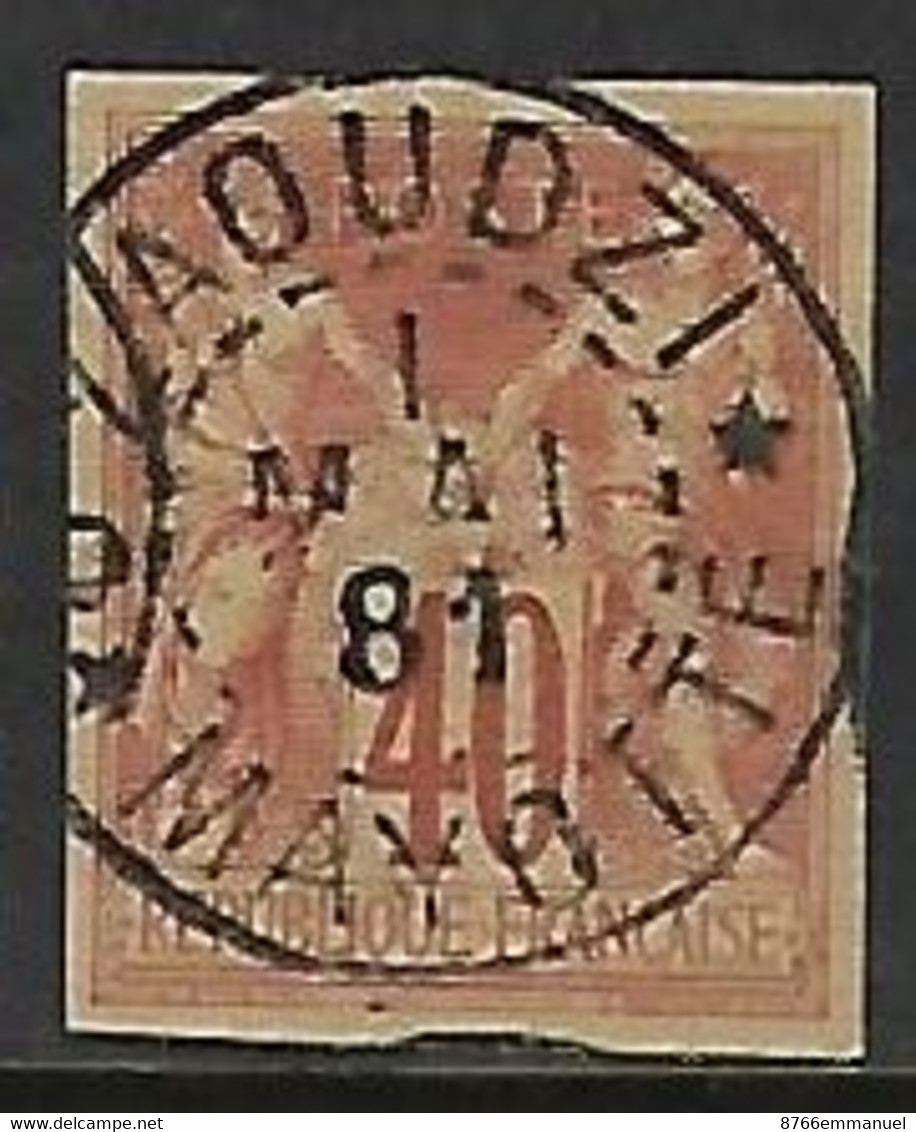 COLONIES GENERALES N°27  Avec Oblitération De D'Zaoudzi - Used Stamps