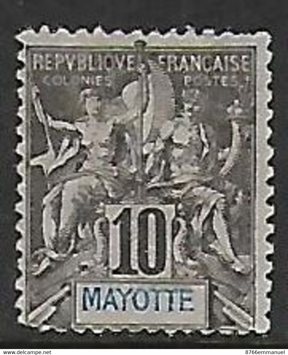 MAYOTTE N°5 NSG - Unused Stamps