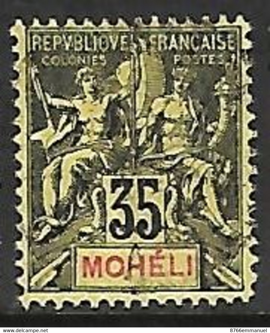 MOHELI N°9 - Used Stamps
