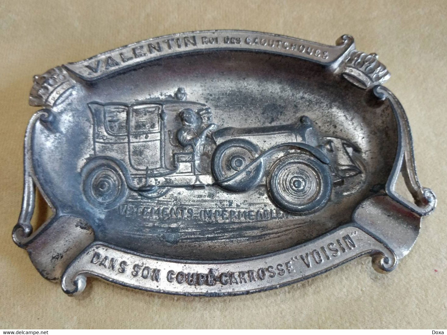 Vintage Ashtray Valentin - Metallo