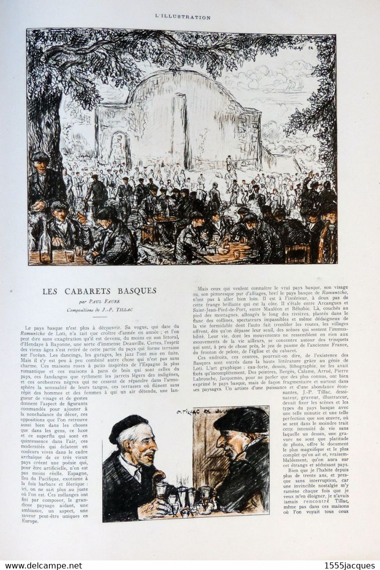 L'ILLUSTRATION N° 4547 26-04-1930 NEGUS TAFFARI KEMAL YMUIDEN RUGBY ADDIS-ABÉBA PAYS BASQUE PLANEUR VICHY DOUALA