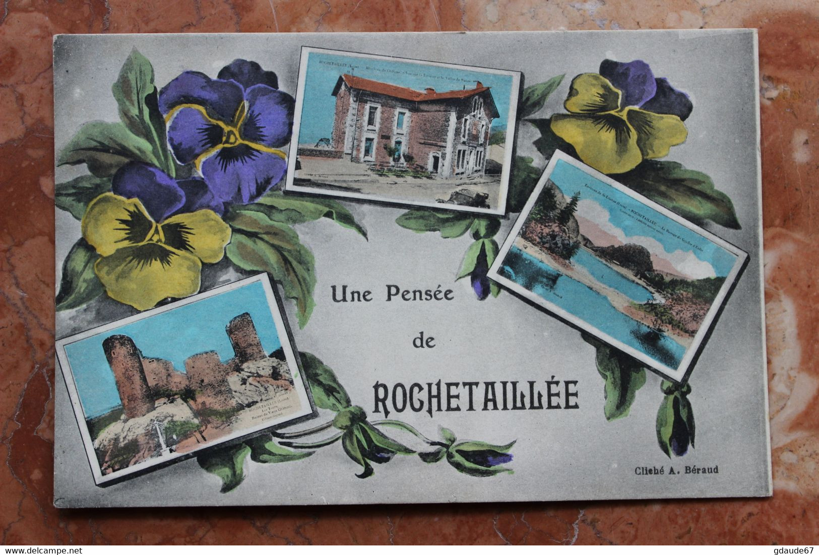 ROCHETAILLEE (42) - UNE PENSEE - Rochetaillee