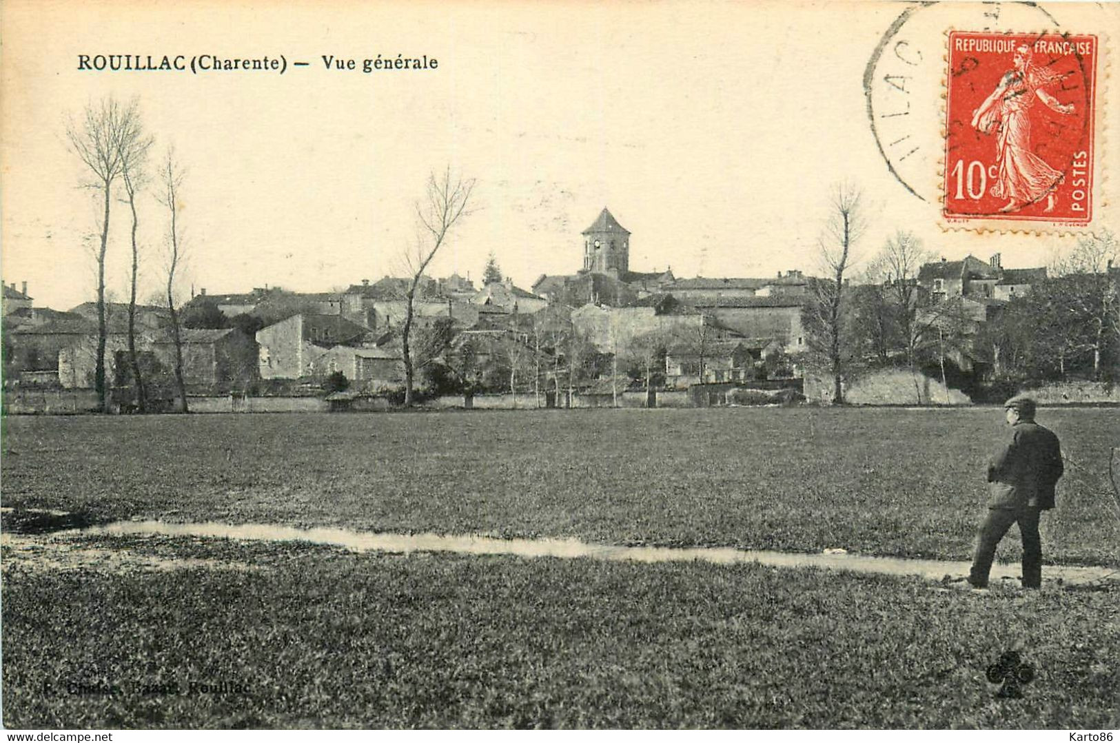 Rouillac * Vue Générale Et Panorama Du Village - Rouillac