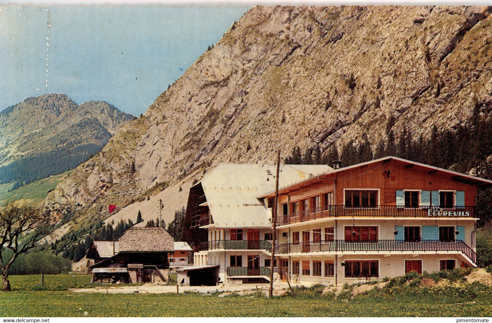 LA CHAPELLE D'ABONDANCE CHALET LES ECUREUILS M. ET MME CRUZ PROPRIETAIRES 1968 - La Chapelle-d'Abondance