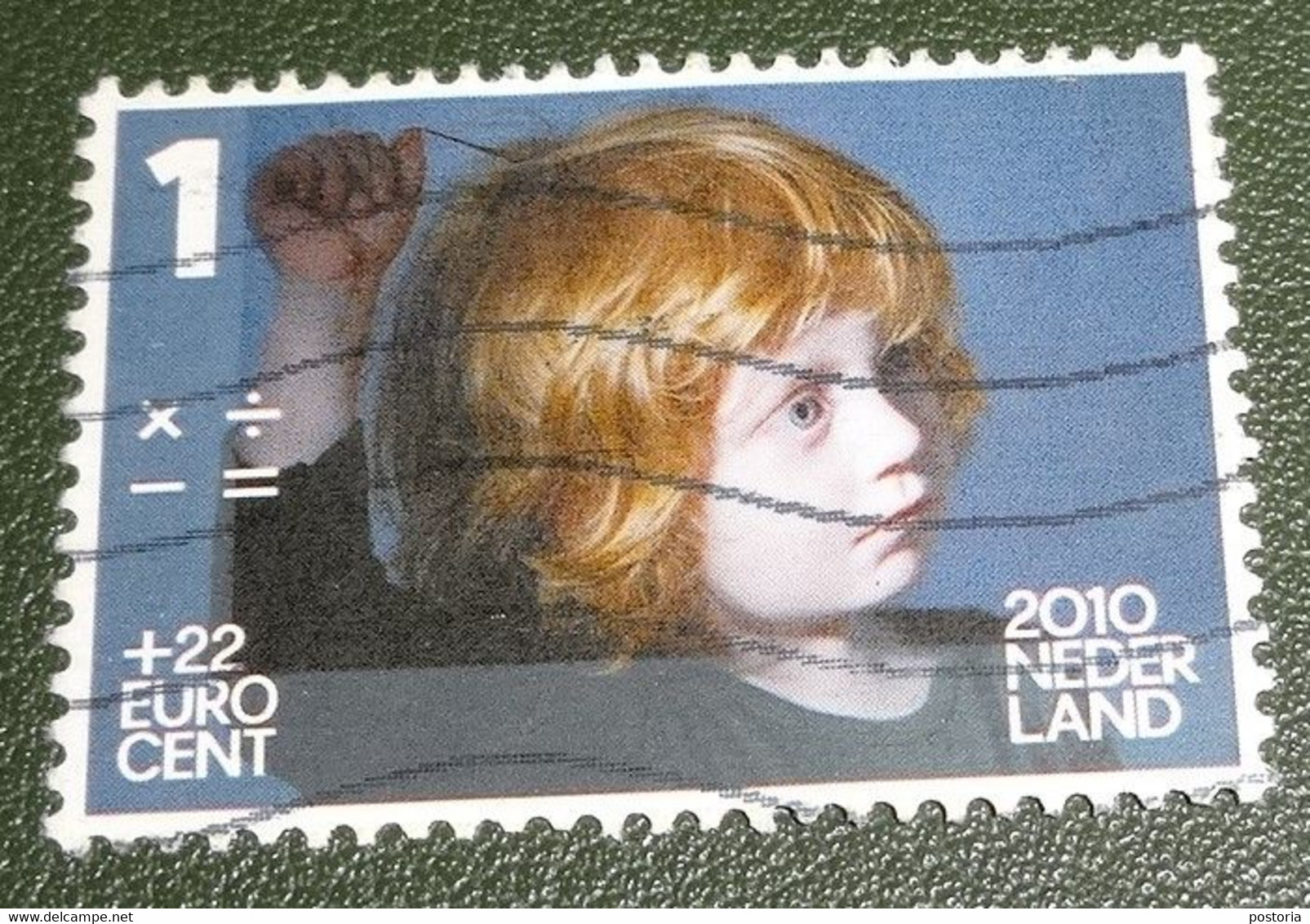 Nederland - NVPH - 2776f - 2010 - Gebruikt - Cancelled - Kinderzegels - Kind Met Zwart Truitje - Used Stamps