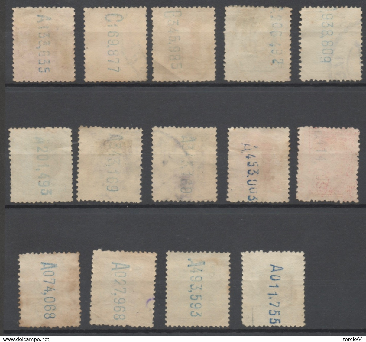 ESPAGNE ESPAÑA SPAIN Alphonse XIII OBLITÉRÉS, 14 Timbres 272-274-276-282...etc - Gebraucht