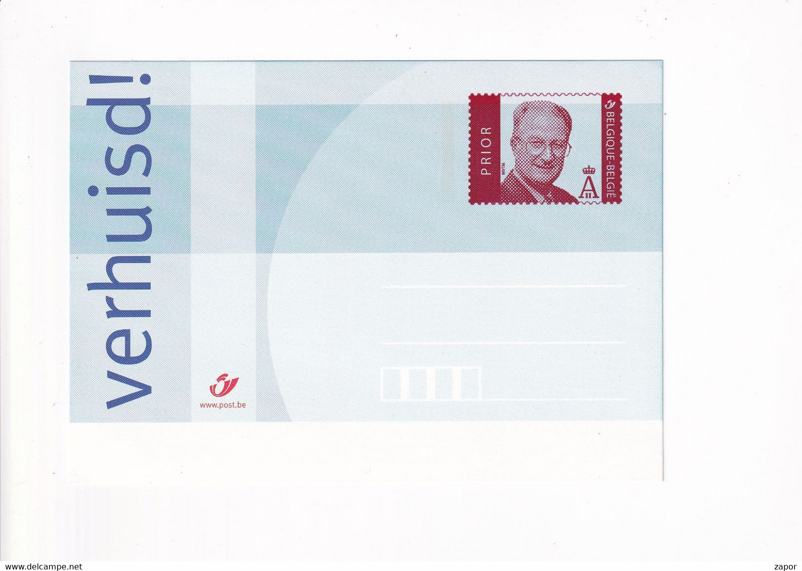 Postkaart - Verhuisd - Adreswijziging