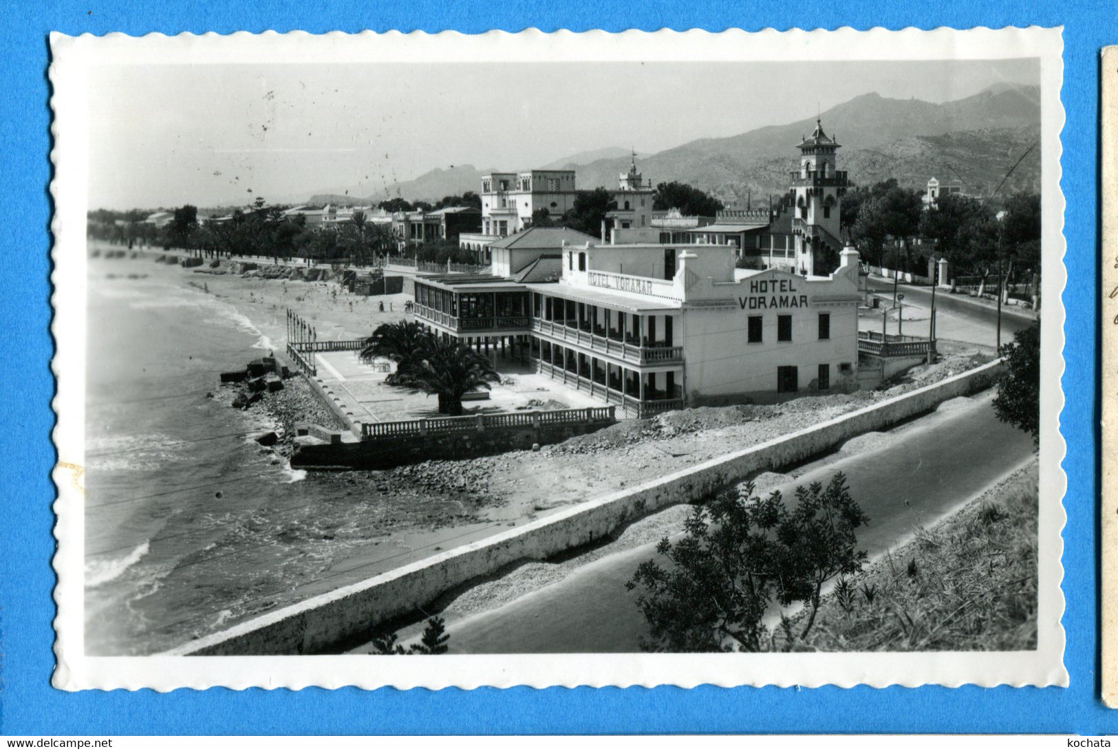 N14-257, Benicasim, Hotel Voramar, 27, Castelloni, Circulée 1956 - Otros & Sin Clasificación