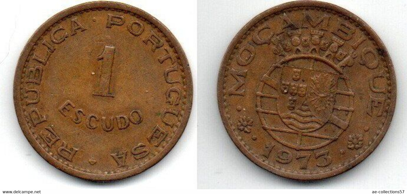 Mozambique 1 Escudos 1973 TTB - Mosambik