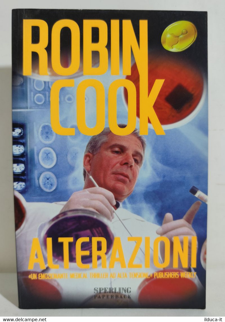 I102212 Robin Cook - Alterazioni - Sterling Paperback 2006 - Policiers Et Thrillers