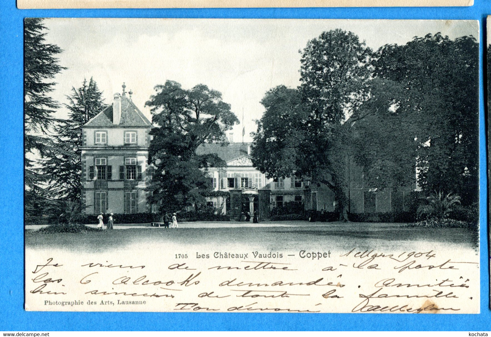 N14-293, Coppet, Château, Précurseur, 1705, Circulée 1904 - Coppet