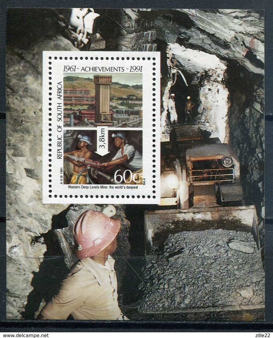 Südafrika Mi# Block 27 Postfrisch/MNH - Mining - Blocchi & Foglietti