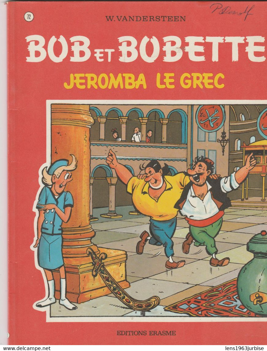 Bob Et Bobette , Vandersteen, Erasme ( 1974 ) Trace De Bic ( Nom ) BE - Bob Et Bobette
