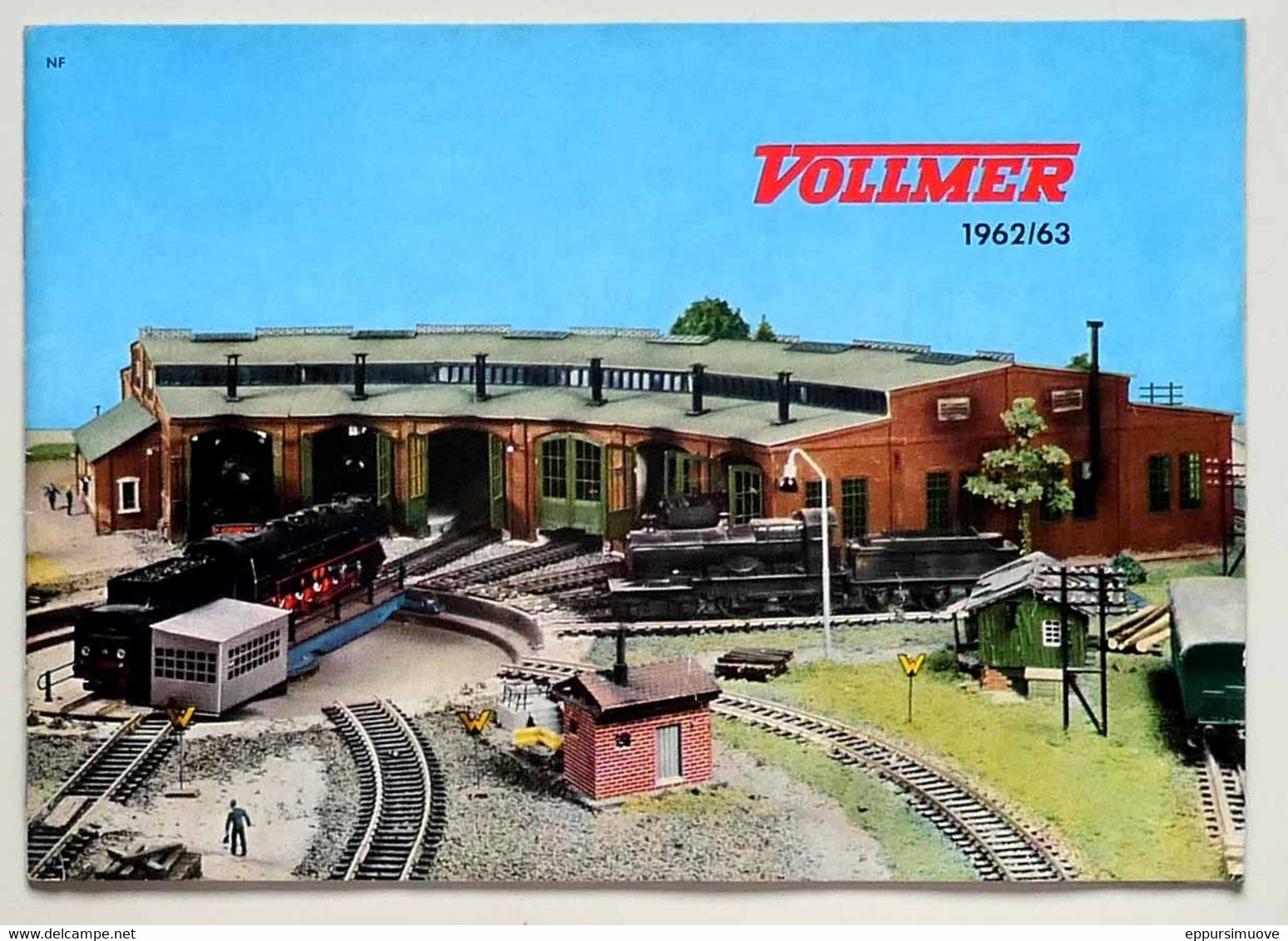 Catalogue VOLLMER 1962-63 - MODÉLISME DÉCORS PONTS BÂTIMENTS POUR VOIES FERRÉES TRAINS - Modelbouw