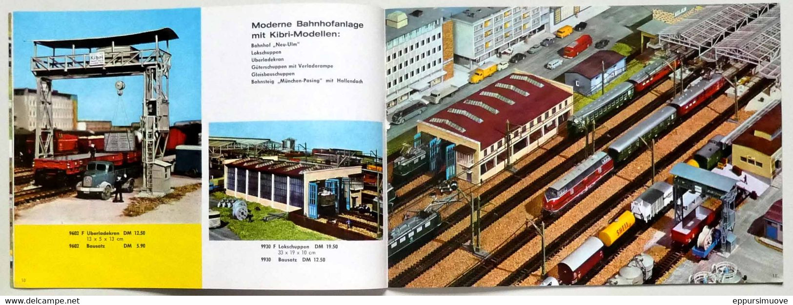 Catalogue KIBRI MODÉLISME TRAINS BÂTIMENTS DÉCORS - Catalogi