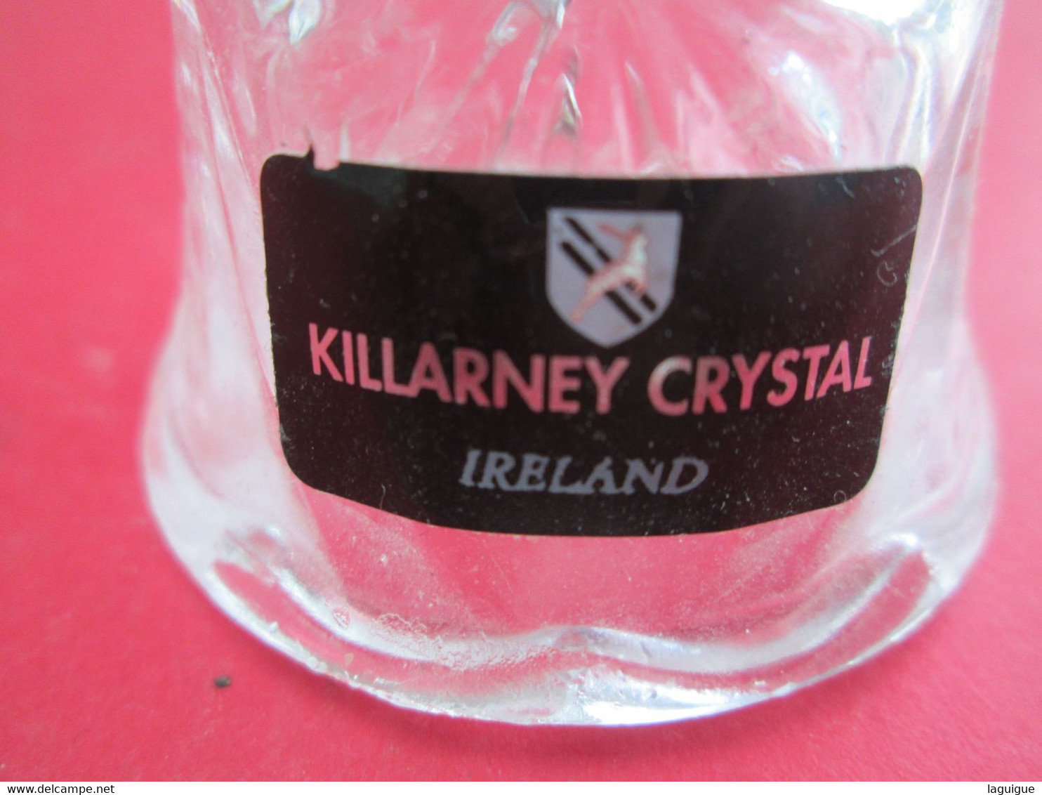 CLOCHE DE TABLE CRISTAL KILLARNEY CRYSTAL IRELAND - Glocken