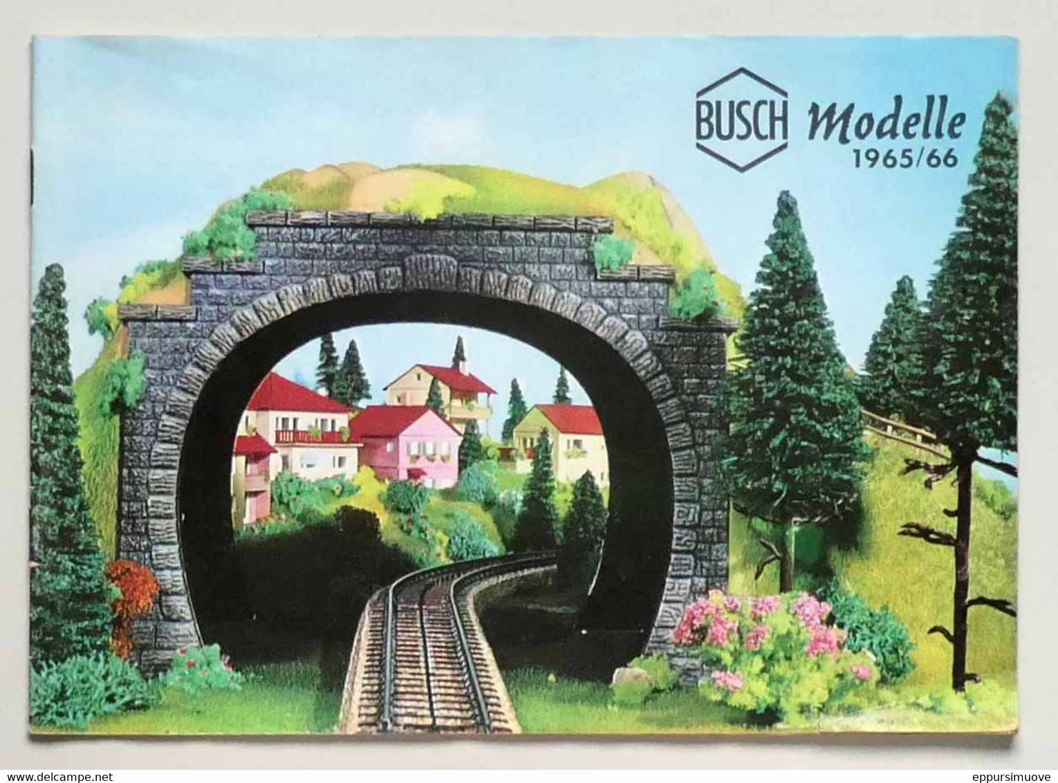 Catalogue BUSCH 1965-1966 MODÉLISME TRAINS DÉCORS, PAYSAGES, ACCESSOIRES - Kataloge